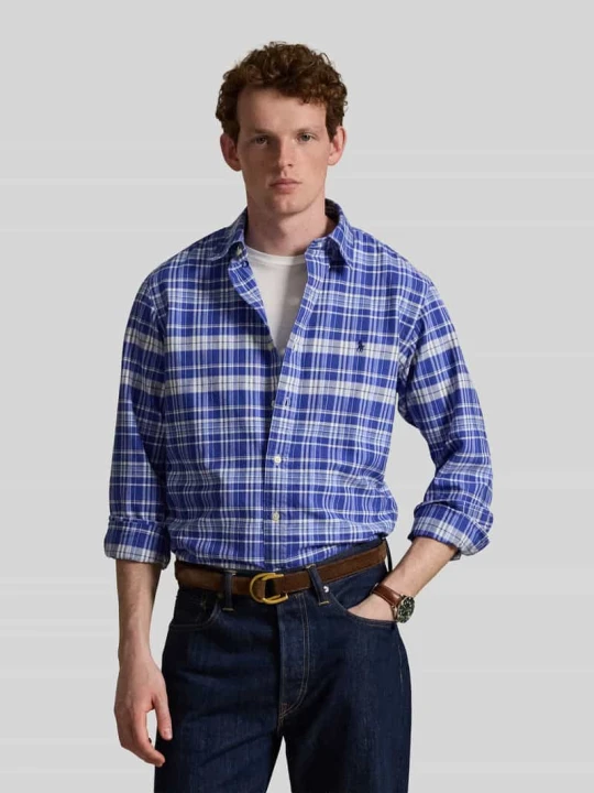 Zdjęcie produktu Koszula casualowa o kroju regular fit z czystej bawełny Polo Ralph Lauren Niebieski