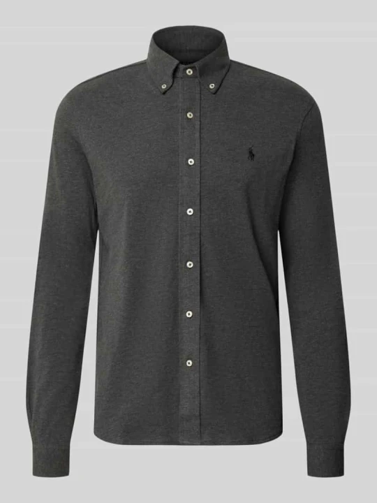 Zdjęcie produktu Koszula casualowa o kroju regular fit z czystej bawełny Polo Ralph Lauren Antracytowy