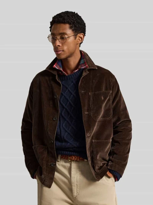 Zdjęcie produktu Koszula casualowa o kroju regular fit z czystej bawełny Polo Ralph Lauren Ciemnobrązowy