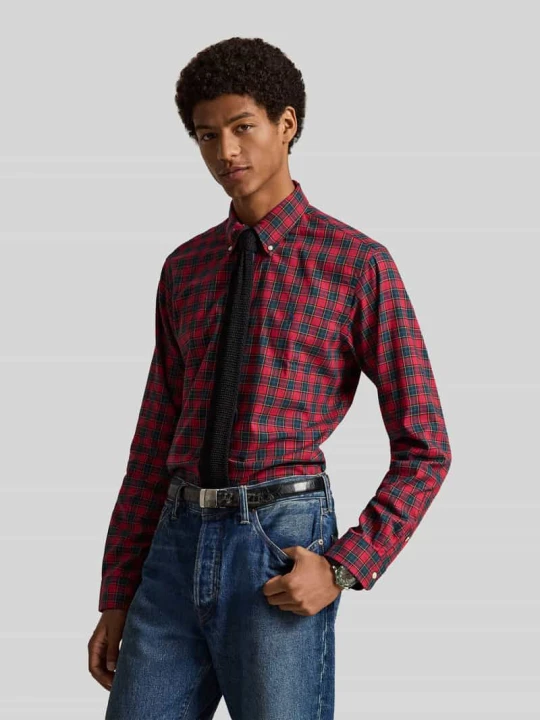 Zdjęcie produktu Koszula casualowa o kroju regular fit z czystej bawełny Polo Ralph Lauren Czerwony
