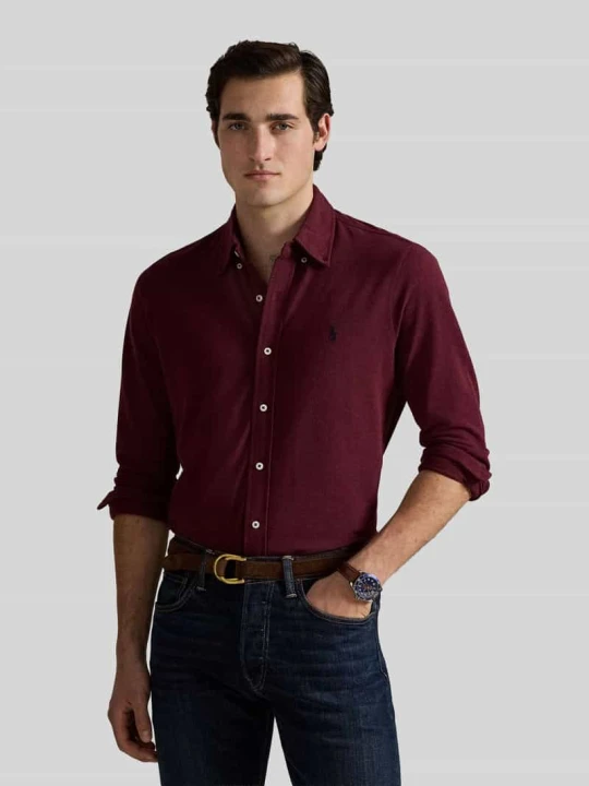Zdjęcie produktu Koszula casualowa o kroju regular fit z czystej bawełny Polo Ralph Lauren Czerwony