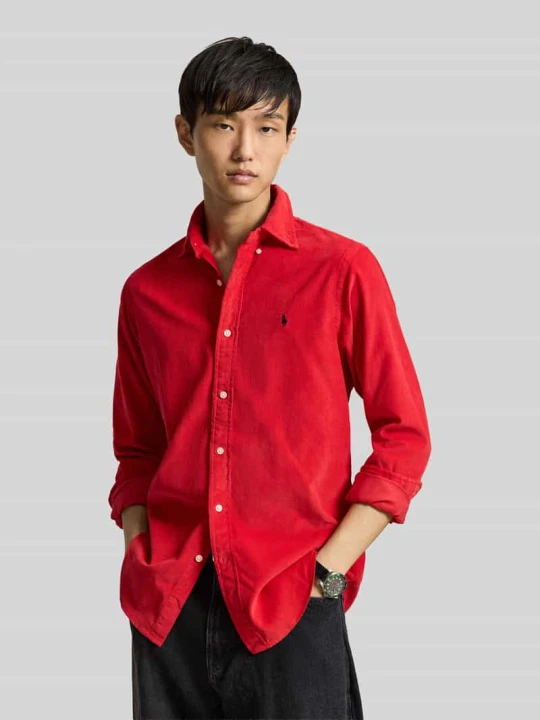Zdjęcie produktu Koszula casualowa o kroju regular fit z czystej bawełny Polo Ralph Lauren Czerwony