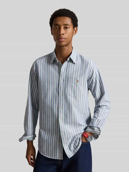 Zdjęcie produktu Koszula casualowa o kroju regular fit z czystej bawełny Polo Ralph Lauren Granatowy