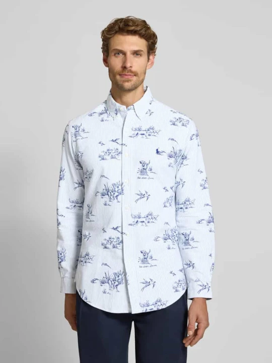 Zdjęcie produktu Koszula casualowa o kroju regular fit z czystej bawełny Polo Ralph Lauren Jasnoniebieski