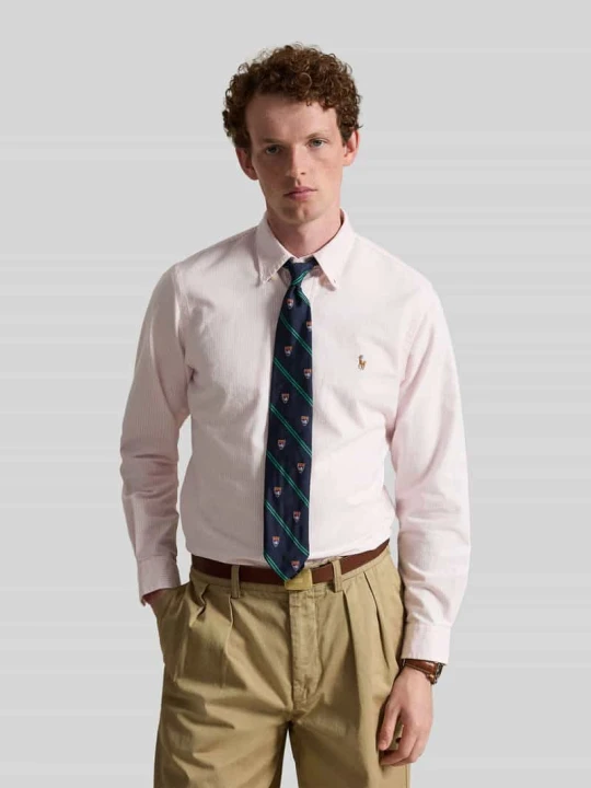 Zdjęcie produktu Koszula casualowa o kroju regular fit z czystej bawełny Polo Ralph Lauren Mocnoróżowy