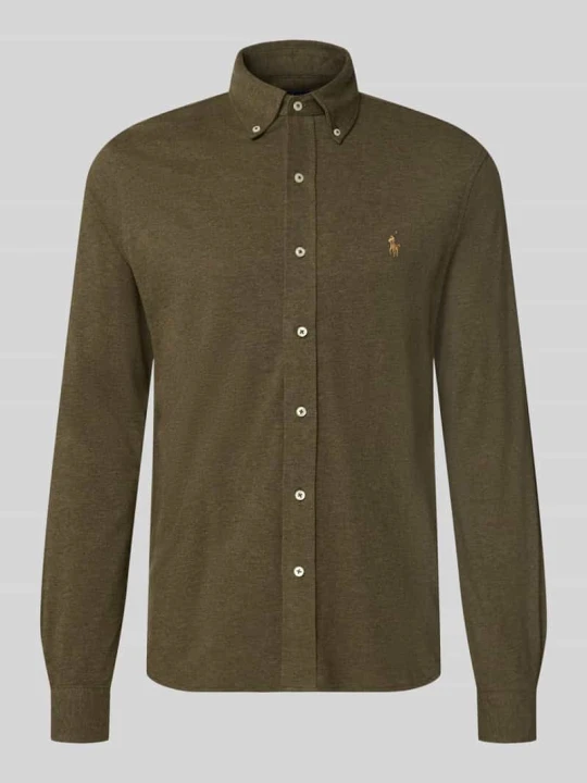 Zdjęcie produktu Koszula casualowa o kroju regular fit z czystej bawełny Polo Ralph Lauren Oliwkowy