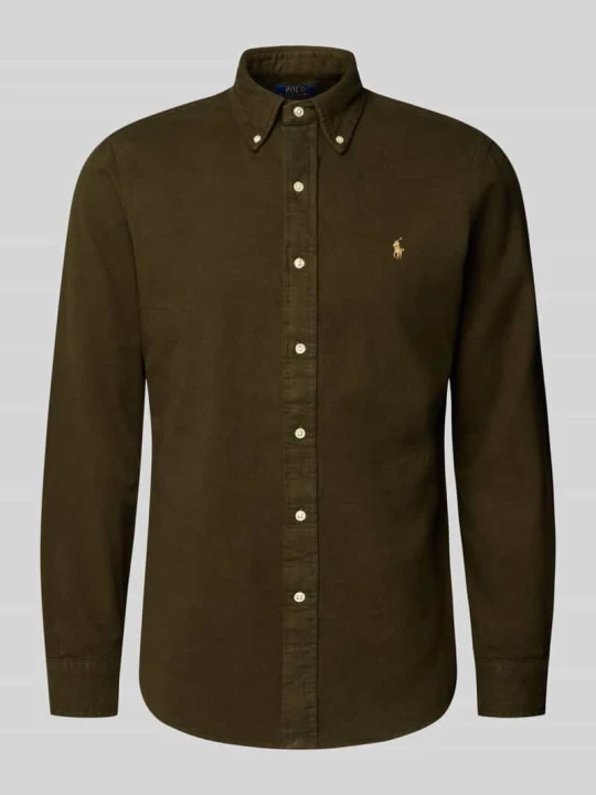 Zdjęcie produktu Koszula casualowa o kroju regular fit z czystej bawełny Polo Ralph Lauren Oliwkowy