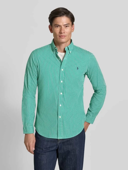 Zdjęcie produktu Koszula casualowa o kroju regular fit z czystej bawełny Polo Ralph Lauren Zielony