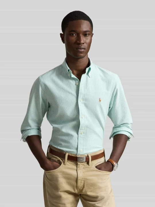 Zdjęcie produktu Koszula casualowa o kroju regular fit z czystej bawełny Polo Ralph Lauren Zielony