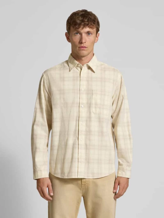 Zdjęcie produktu Koszula casualowa o kroju regular fit z czystej bawełny Selected Homme Złamany biały