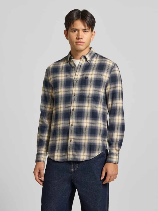 Zdjęcie produktu Koszula casualowa o kroju regular fit z czystej bawełny Superdry Granatowy