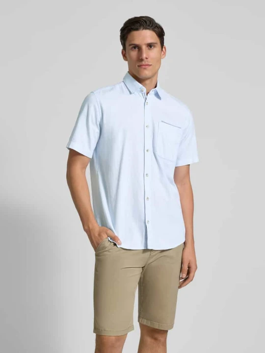 Zdjęcie produktu Koszula casualowa o kroju regular fit z czystej bawełny Tom Tailor Jasnoniebieski