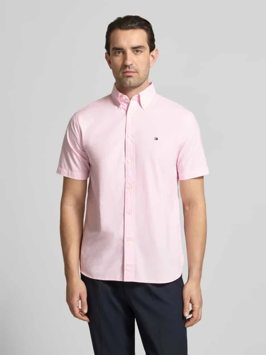 Zdjęcie produktu Koszula casualowa o kroju regular fit z czystej bawełny Tommy Hilfiger Granatowy
