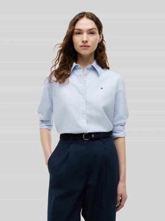 Zdjęcie produktu Koszula casualowa o kroju regular fit z czystej bawełny Tommy Hilfiger Jasnoniebieski