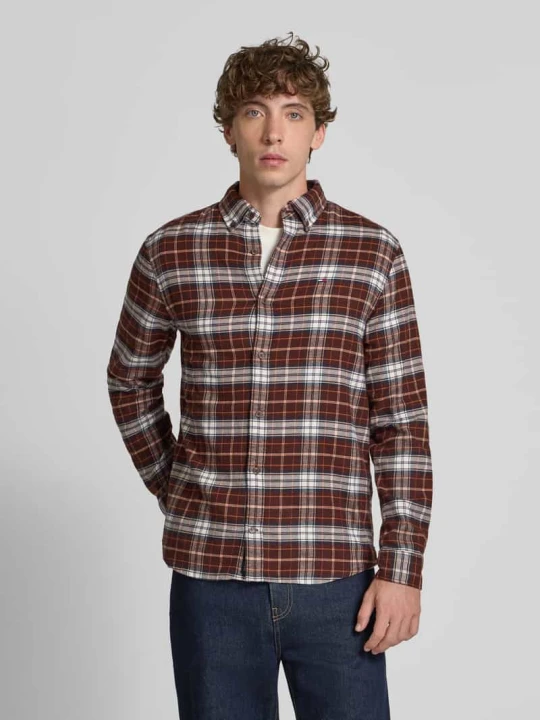 Zdjęcie produktu Koszula casualowa o kroju regular fit z czystej bawełny Tommy Jeans Średniobrązowy