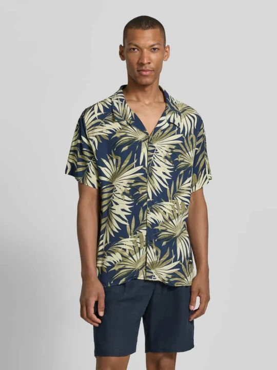 Zdjęcie produktu Koszula casualowa o kroju regular fit z czystej wiskozy model 'BEACH SHIRT' Boss Zielony