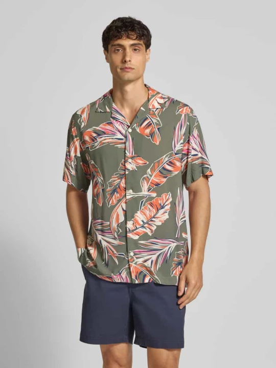 Zdjęcie produktu Koszula casualowa o kroju regular fit z czystej wiskozy Tommy Hilfiger Oliwkowy