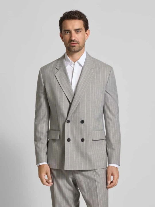 Zdjęcie produktu Koszula casualowa o kroju regular fit z dodatkiem wiskozy model ‘KARLO253F1X’ Hugo Jasnoszary