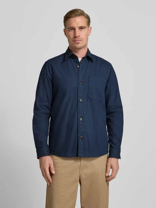 Zdjęcie produktu Koszula casualowa o kroju regular fit z Brustasza Model 'Kalan' JOOP! Granatowy