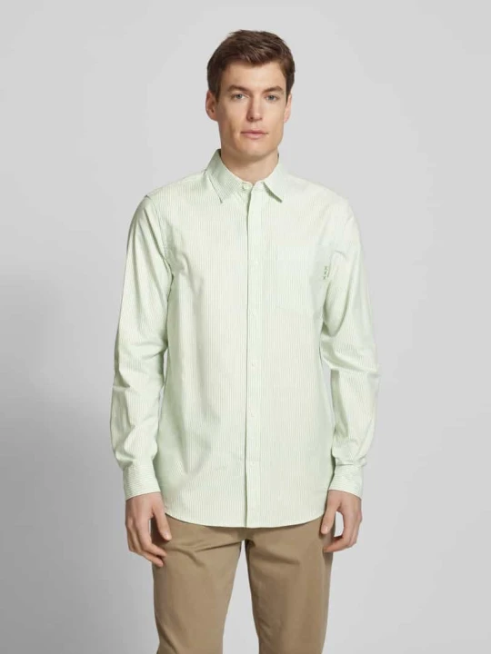 Zdjęcie produktu Koszula casualowa o kroju regular fit z kieszenią na piersi Scotch & Soda Jasnozielony