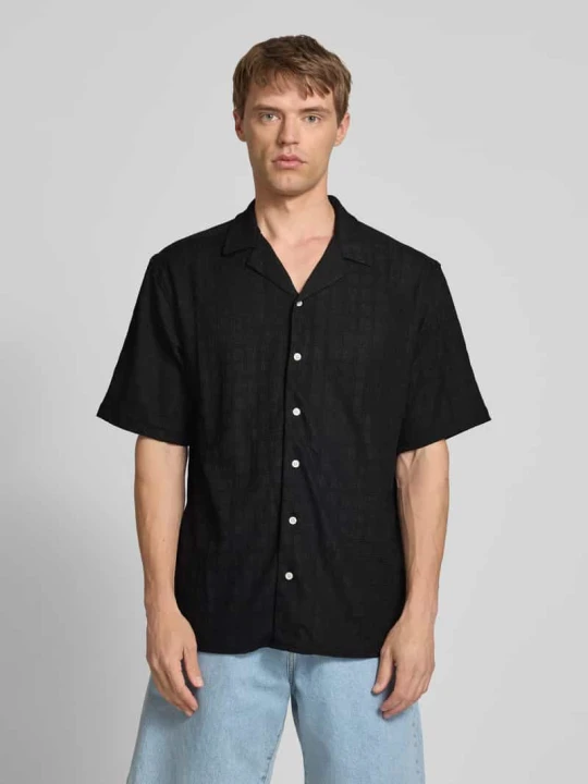 Zdjęcie produktu Koszula casualowa o kroju regular fit z kołnierzem z połami model ‘PAUL’ Redefined Rebel Czarny