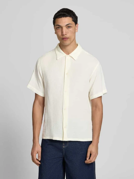 Zdjęcie produktu Koszula casualowa o kroju regular fit z kołnierzykiem kent Jack&Jones Złamany biały