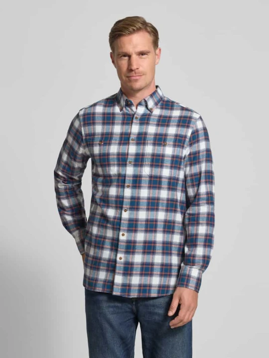 Zdjęcie produktu Koszula casualowa o kroju regular fit z kołnierzykiem typu button down Christian Berg Petrol