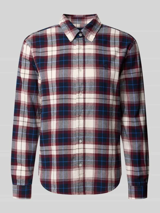 Zdjęcie produktu koszula casualowa o kroju regular fit z kołnierzykiem typu button down MCNEAL Piaskowy