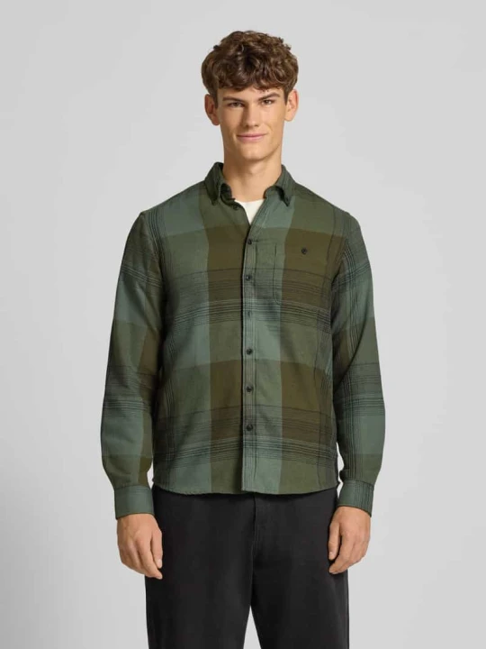 Zdjęcie produktu Koszula casualowa o kroju regular fit z kołnierzykiem typu button down model ‘Dac’ Blend Oliwkowy
