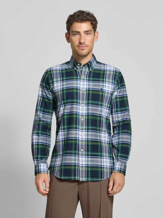 Zdjęcie produktu Koszula casualowa o kroju regular fit z kołnierzykiem typu button down Polo Ralph Lauren Granatowy