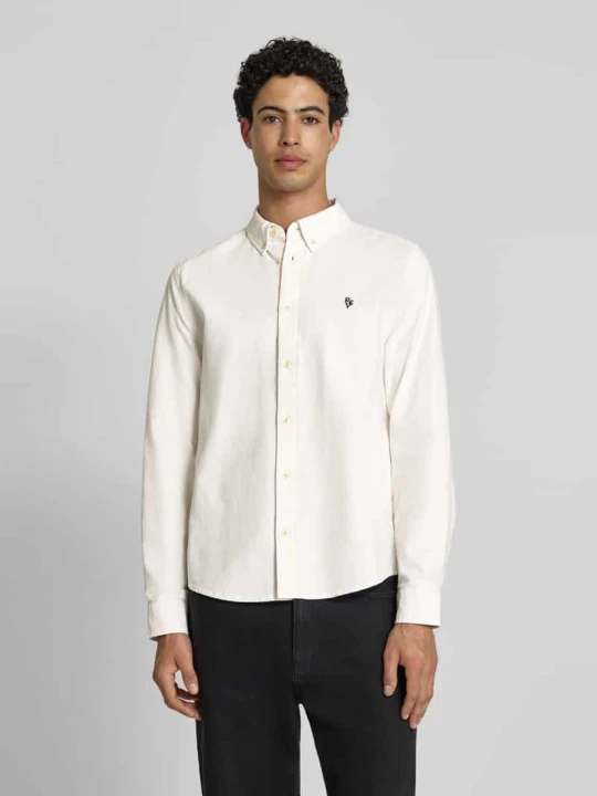 Zdjęcie produktu Koszula casualowa o kroju regular fit z kołnierzykiem typu button down REVIEW Złamany biały