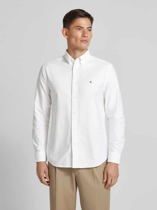 Zdjęcie produktu Koszula casualowa o kroju regular fit z kołnierzykiem typu button down Tommy Hilfiger Biały