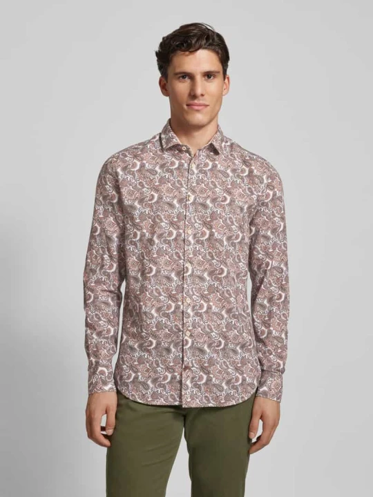 Zdjęcie produktu Koszula casualowa o kroju regular fit z kołnierzykiem typu cutaway Colours & Sons