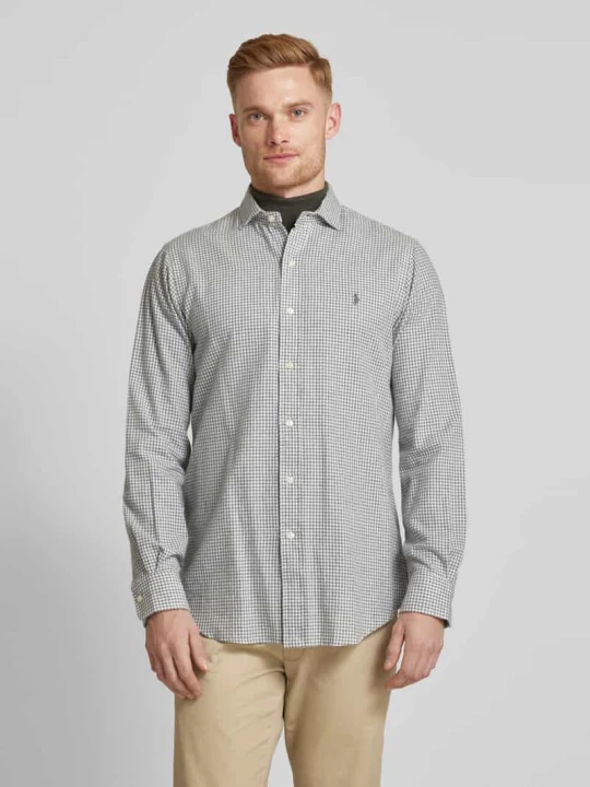Zdjęcie produktu Koszula casualowa o kroju regular fit z kołnierzykiem typu cutaway Polo Ralph Lauren Jasnoszary