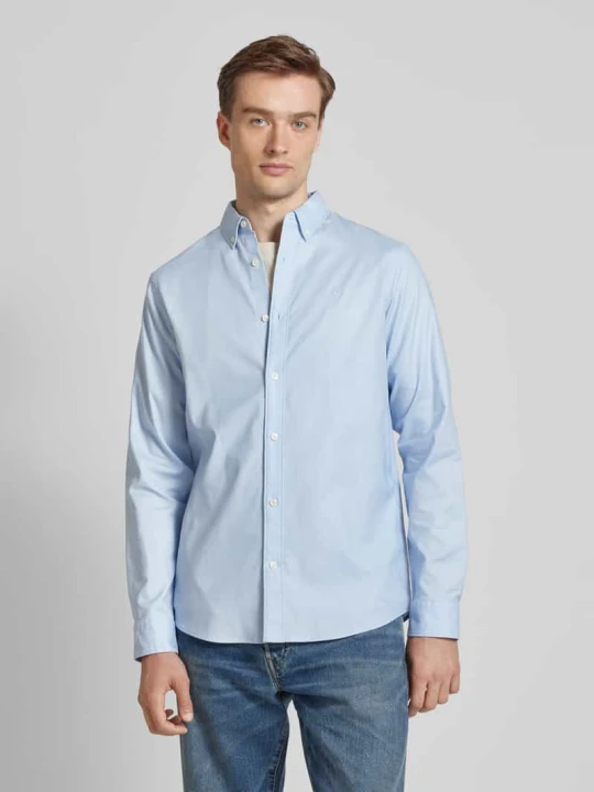 Zdjęcie produktu Koszula casualowa o kroju regular fit z listwą guzikową Scotch & Soda Jasnoniebieski