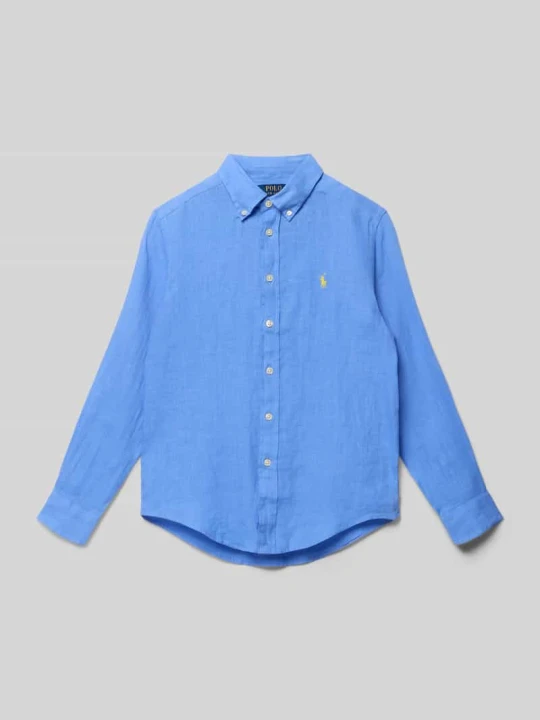 Zdjęcie produktu Koszula casualowa o kroju regular fit z lnu Polo Ralph Lauren Błękitny