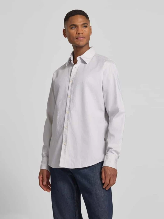 Zdjęcie produktu Koszula casualowa o kroju regular fit z Mieszanka bawełny Model 'RELEGANT_6_M' Boss Piaskowy