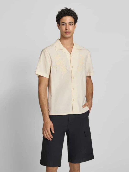 Zdjęcie produktu Koszula casualowa o kroju regular fit z mieszanki bawełny i lnu model 'SUNSET' Levi's Złamany biały