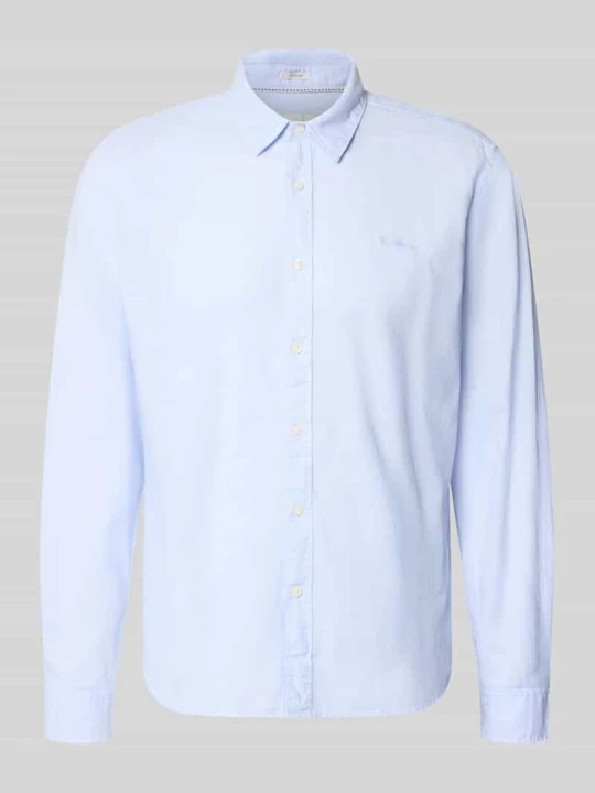 Zdjęcie produktu Koszula casualowa o kroju regular fit z mieszanki lnu i bawełny model 'PAYTON' Pepe Jeans Jasnoniebieski