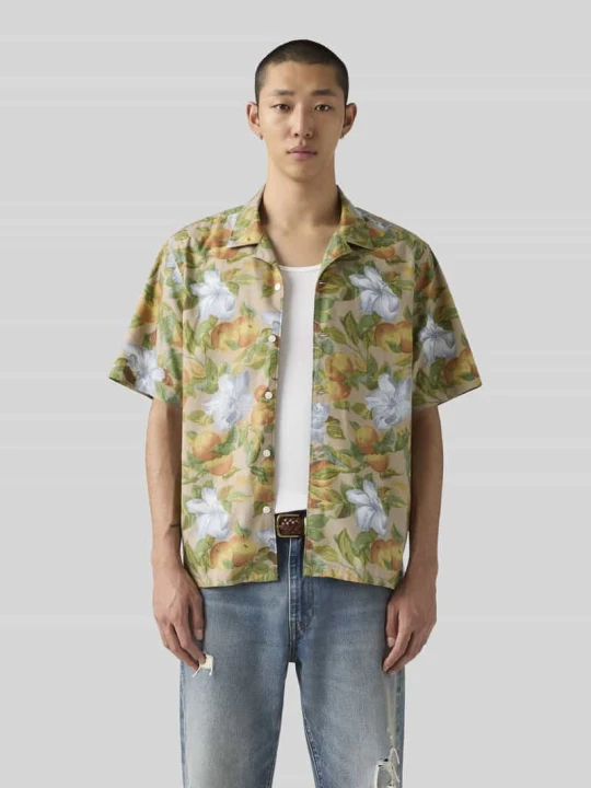 Zdjęcie produktu Koszula casualowa o kroju regular fit z nadrukiem na całej powierzchni Levi's Beżowy