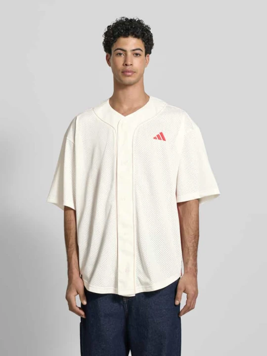 Zdjęcie produktu Koszula casualowa o kroju regular fit z paskami w kontrastowym kolorze Adidas