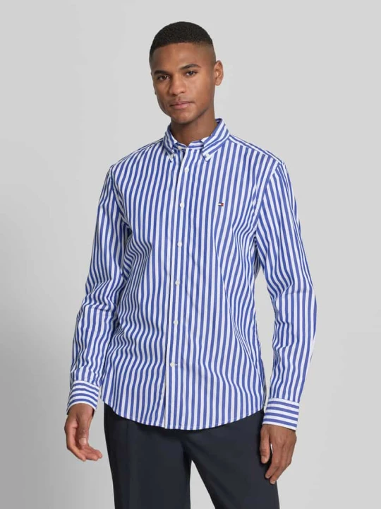 Zdjęcie produktu Koszula casualowa o kroju regular fit z popeliny bawełnianej Tommy Hilfiger Granatowy