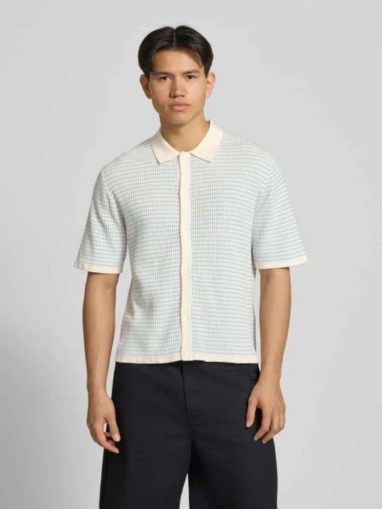 Zdjęcie produktu Koszula casualowa o kroju regular fit z rękawem o dł. 1 / 2 Jack&Jones Jasnoniebieski