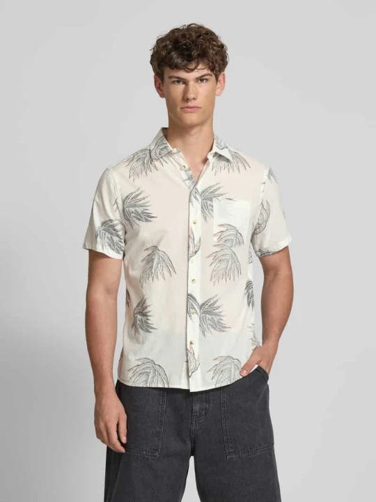 Zdjęcie produktu Koszula casualowa o kroju regular fit z rękawem o dł. 1/2 model ‘ALAN’ Blend Złamany biały