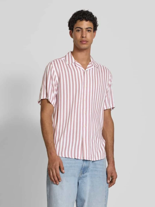 Zdjęcie produktu Koszula casualowa o kroju regular fit z rękawem o dł. 1/2 model ‘WAYNE’ Only & Sons Jasnoróżowy