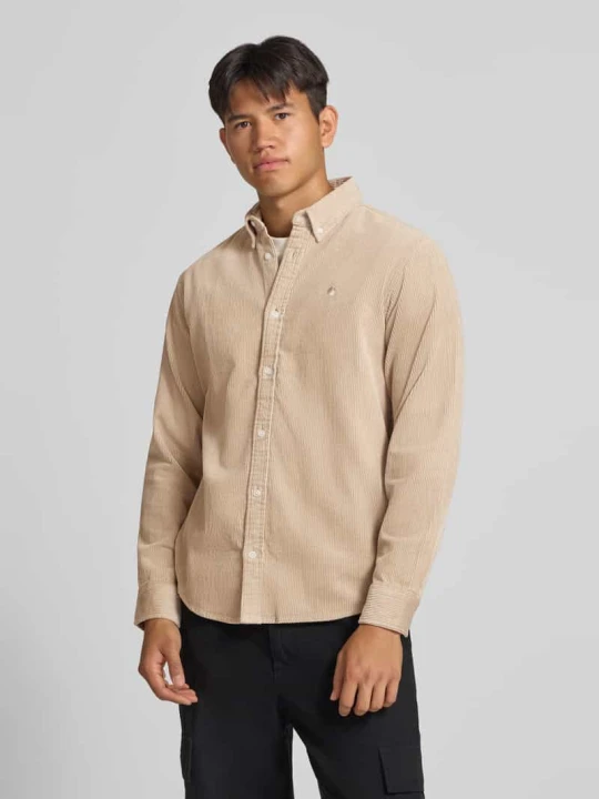 Zdjęcie produktu koszula casualowa o kroju regular fit z wyhaftowanym logo model 'MADISON' Carhartt WIP Beżowy