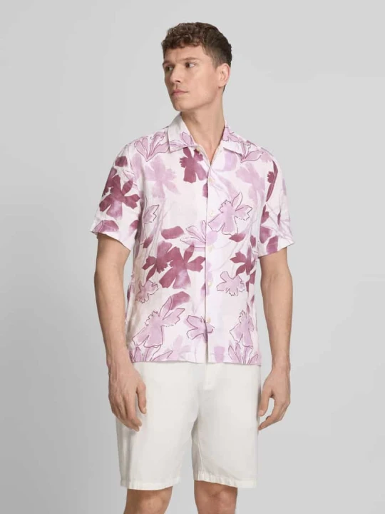 Zdjęcie produktu Koszula casualowa o kroju relaxed fit z czystego lnu Marc O'Polo Jasnoczerwony