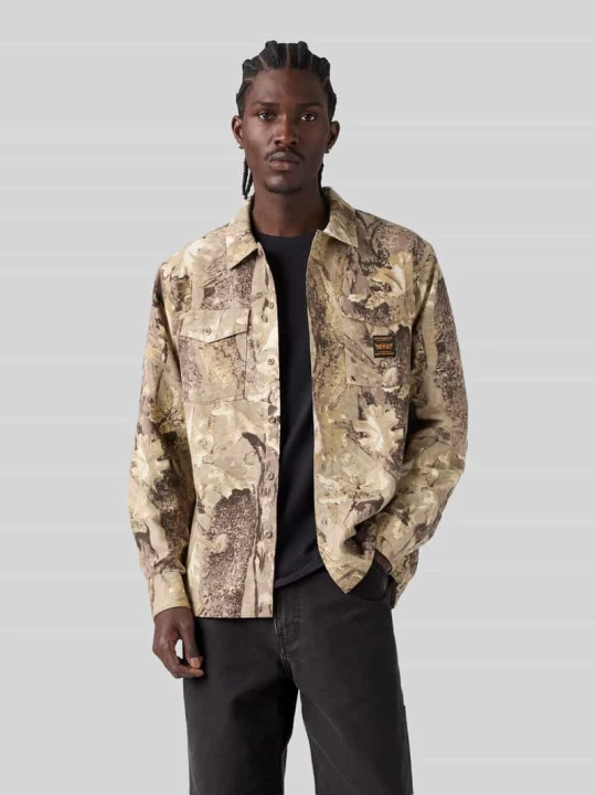 Zdjęcie produktu Koszula casualowa o kroju relaxed fit z czystej bawełny Levi's Średniobrązowy