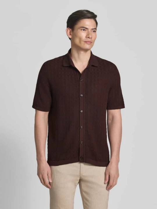 Zdjęcie produktu Koszula casualowa o kroju relaxed fit z czystej bawełny model 'NAPPO' Boss Średniobrązowy