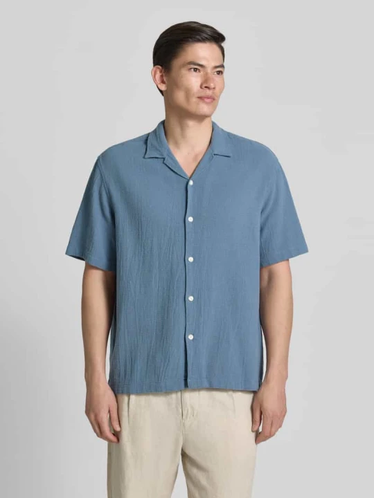 Zdjęcie produktu Koszula casualowa o kroju relaxed fit z czystej bawełny model 'RLXCAL' Selected Homme